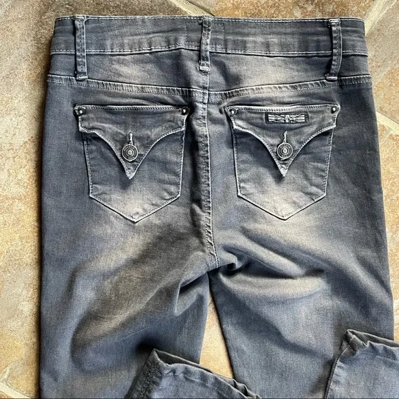 HUDSON Jeans Vintage Grey Jeans Size 16 - Picture 8 of 10